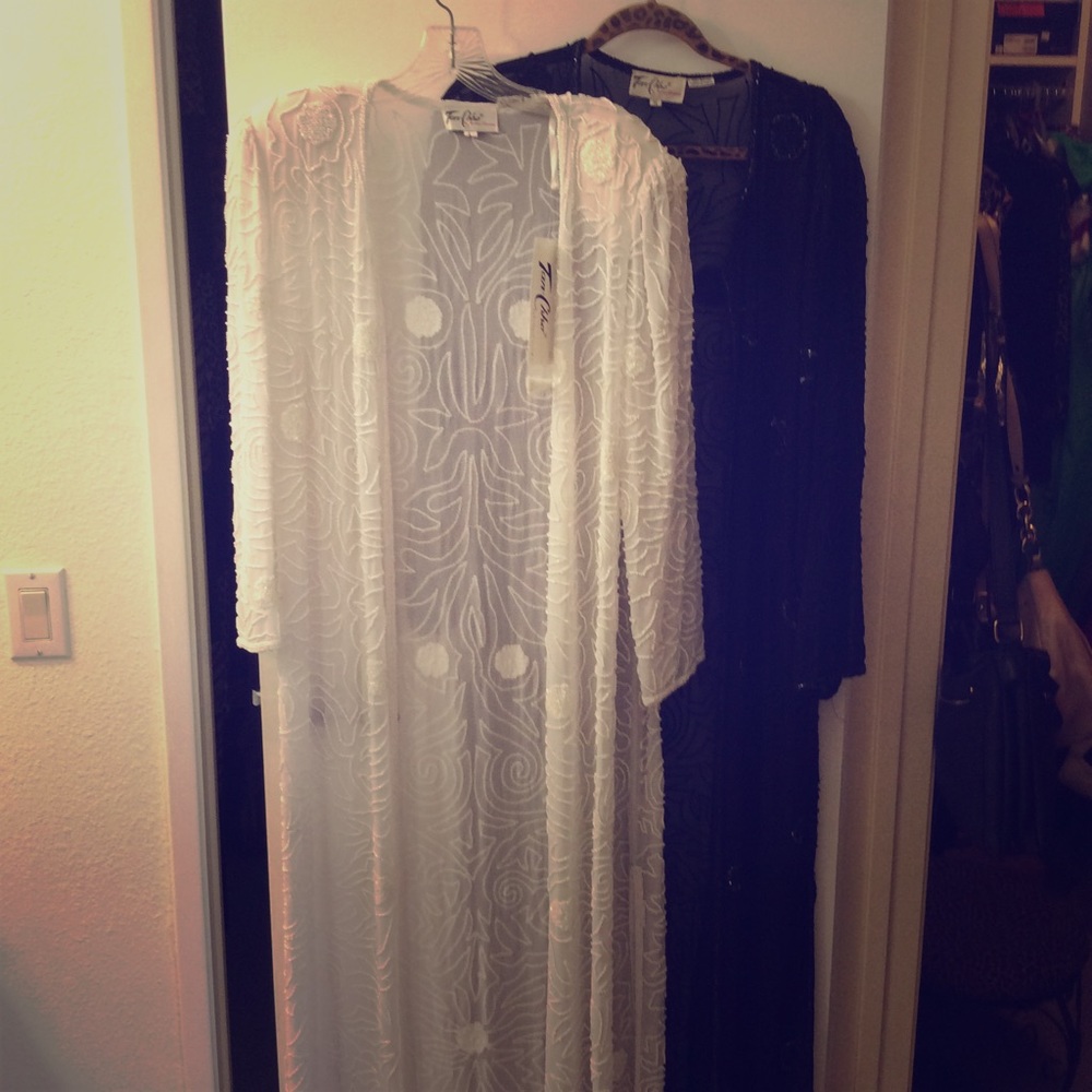 Elegant handmade duster